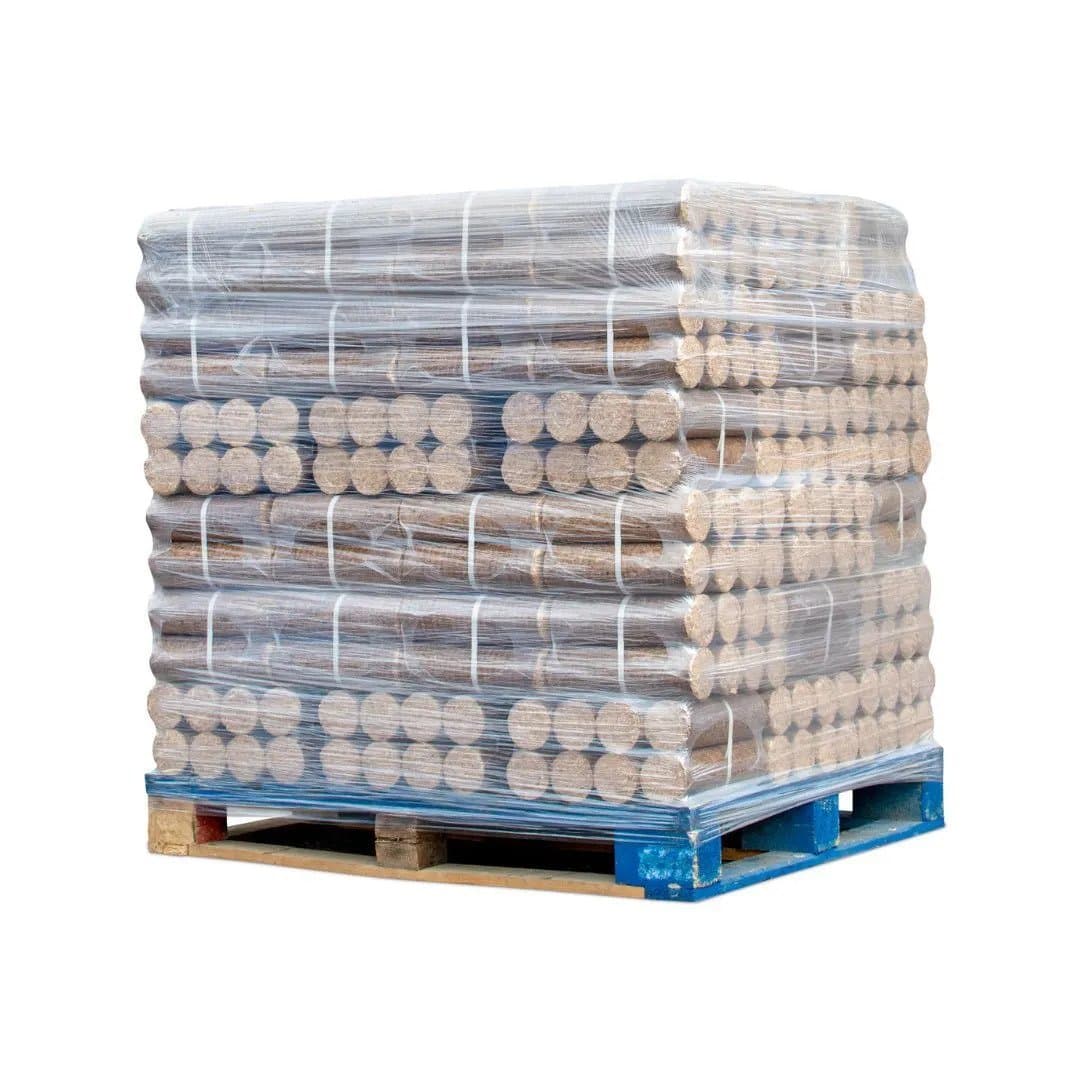 Bûches compressées de jour pour poêle à bois cheminée - 1000 Kg - Image 1