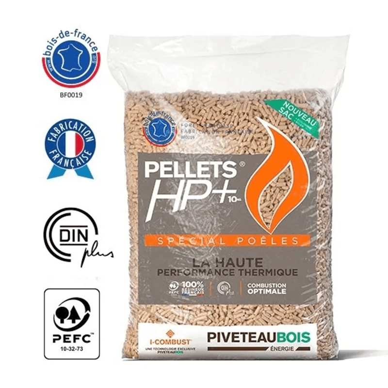 Granulés de bois Piveteau HP+ - 72 Sacs de 15kg