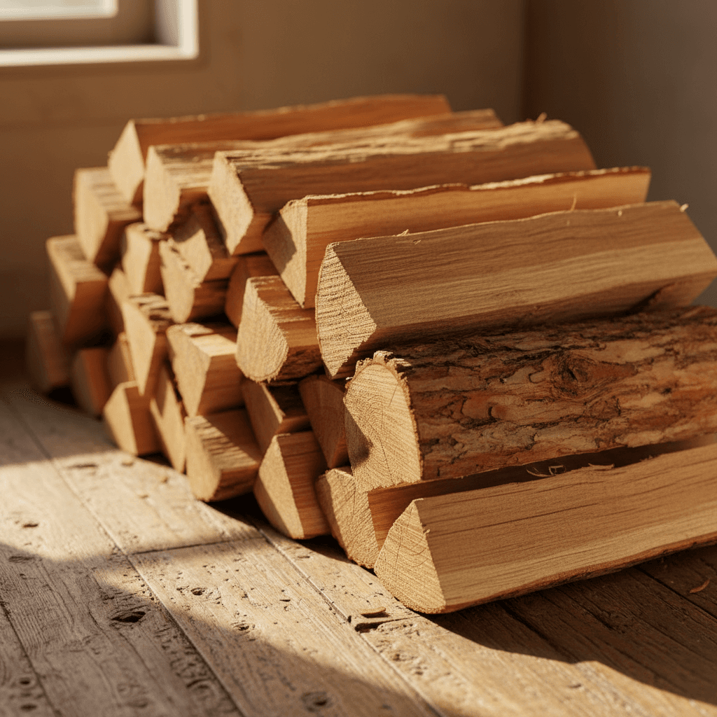 Bûches de chêne séchées Stère de Bois